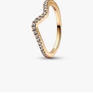 Authentic Pandora wave ring